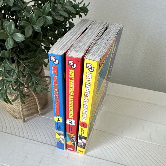 My Hero Academia Kohei Horikoshi Lot of 3 Books 1 2 & 3 Graphic Novel Paperback - Picture 2 of 8